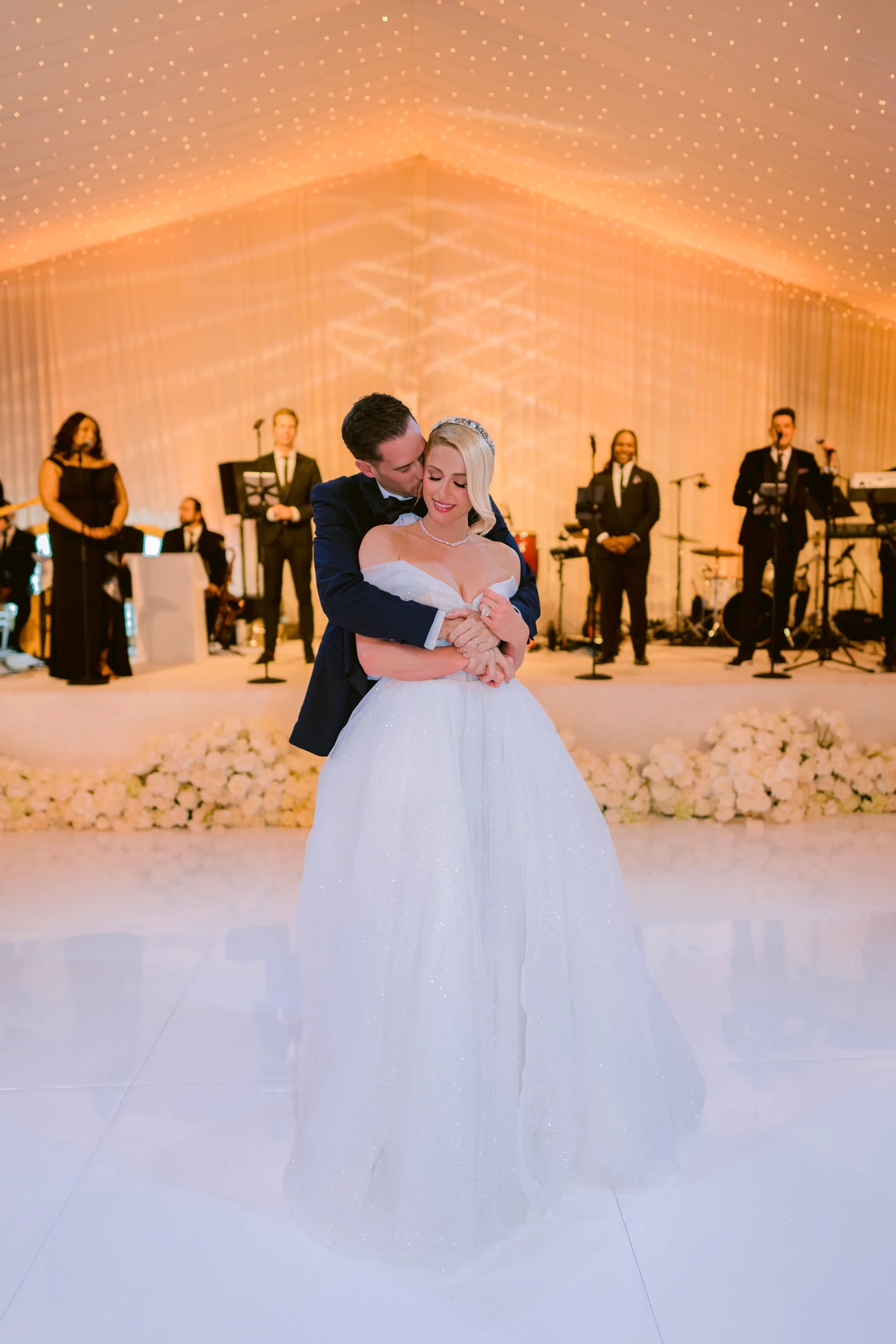 Paris Hilton Stuns in Galia Lahav Wedding Gown Dion for Brides